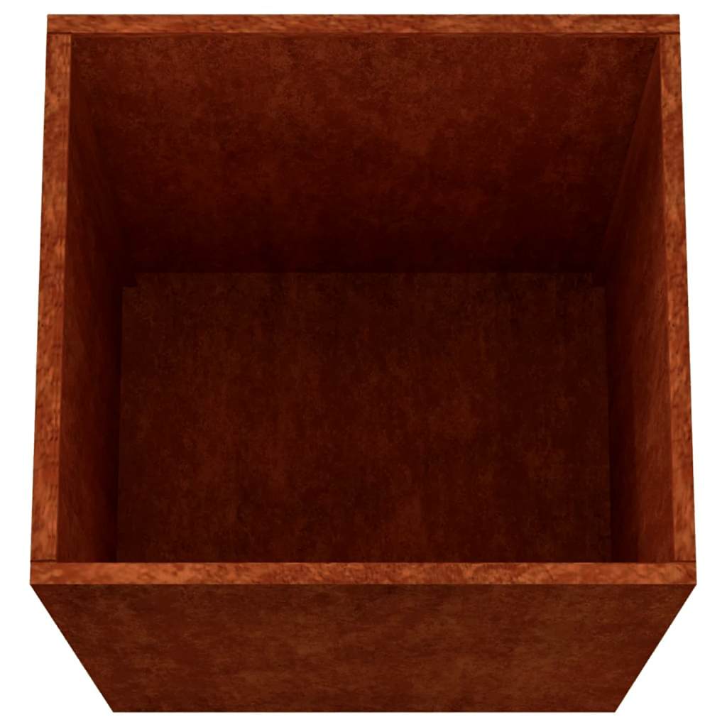 vidaXL Donica, 42x38x75 cm, stal kortenowska