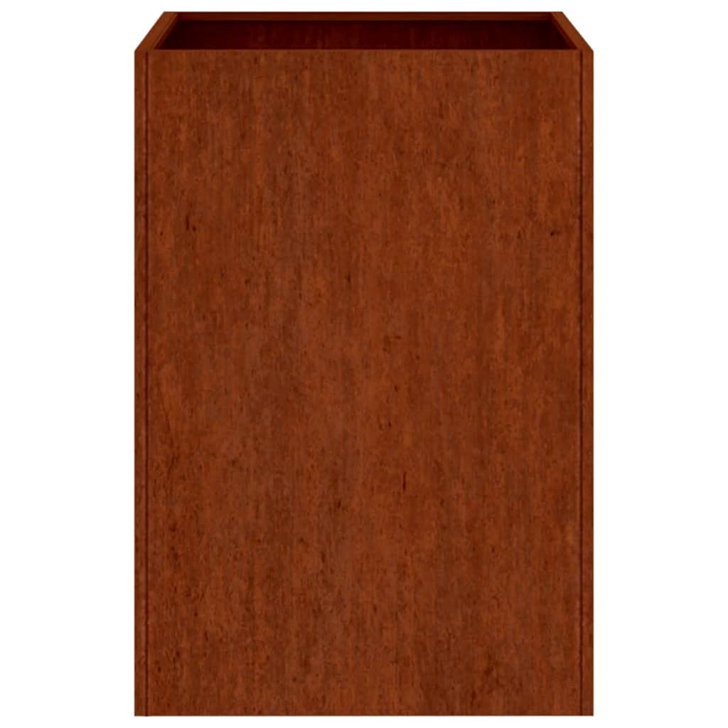 vidaXL Donica, 52x48x75 cm, stal kortenowska