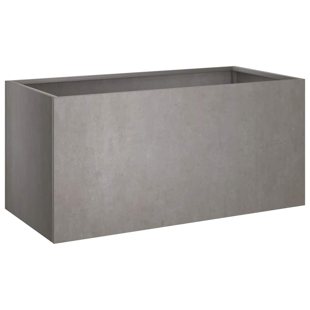 vidaXL Donica, 62x30x29 cm, stal kortenowska