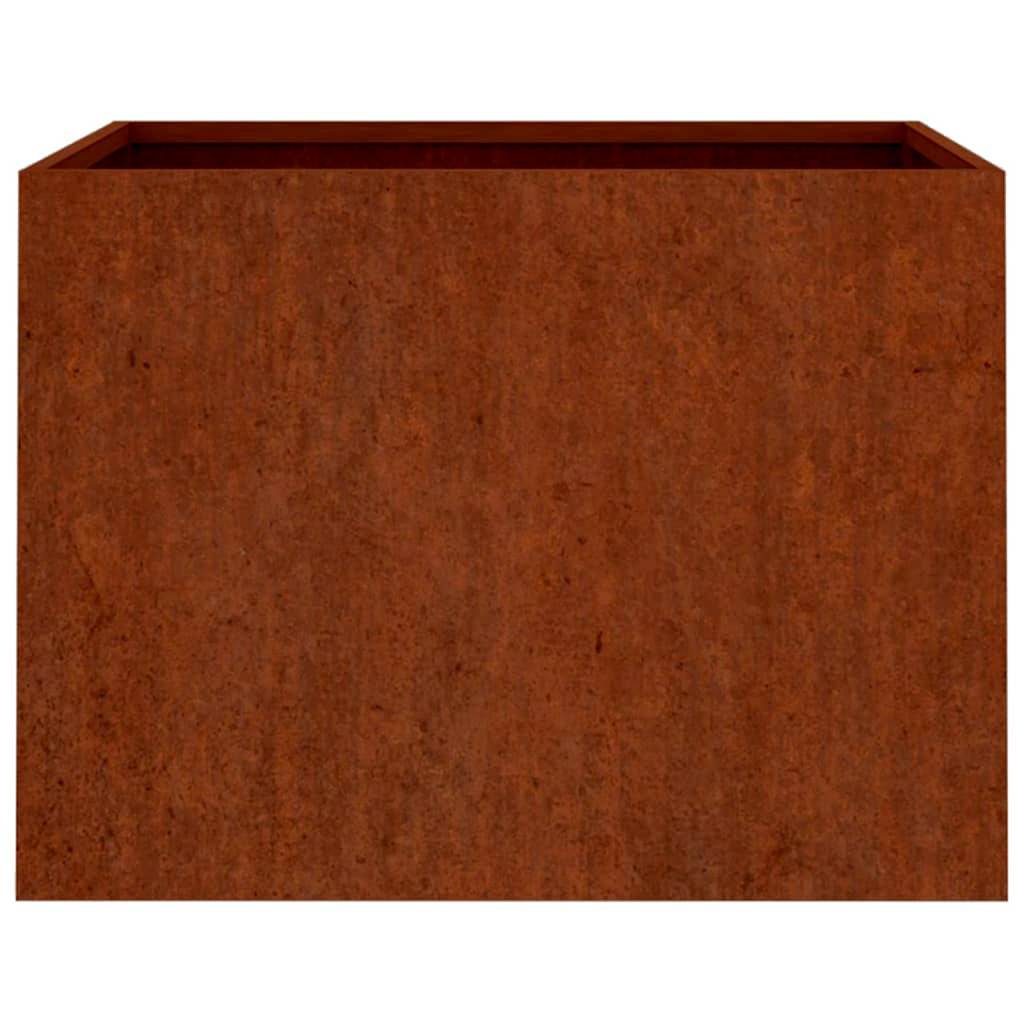 vidaXL Donica, 62x47x46 cm, stal kortenowska