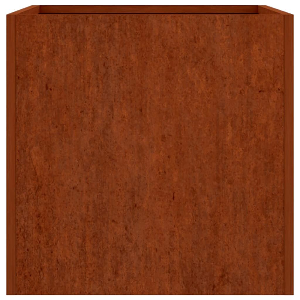 vidaXL Donica, 62x47x46 cm, stal kortenowska