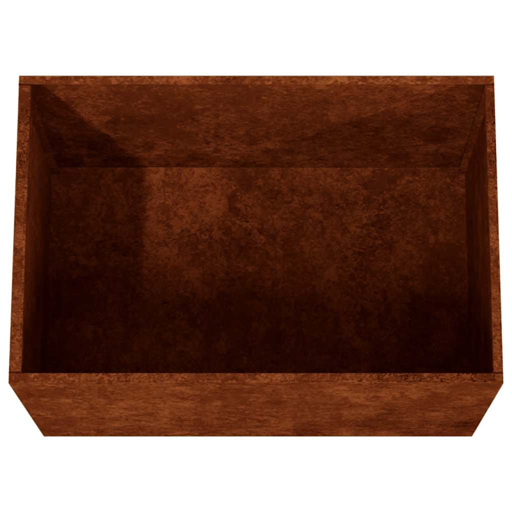 vidaXL Donica, 62x47x46 cm, stal kortenowska