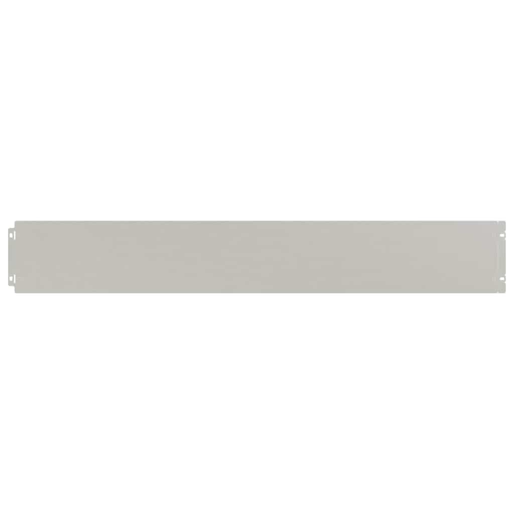 vidaXL Obrzeża trawnikowe, 50 szt., 15x103 cm, giętkie, stal Corten