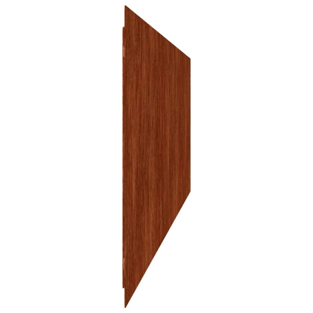 vidaXL Obrzeża trawnikowe, 10 szt., 20x103 cm, giętkie, stal Corten