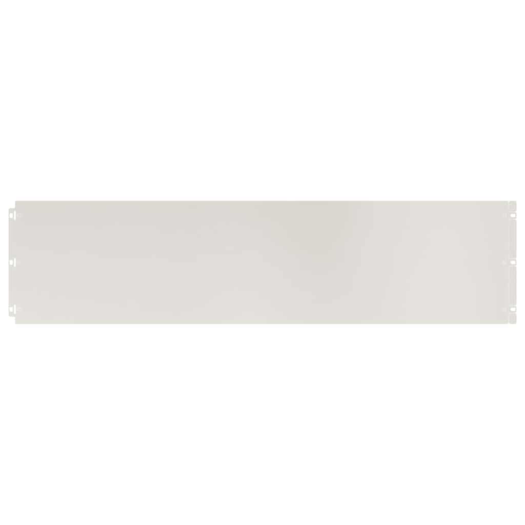vidaXL Obrzeża trawnikowe, 10 szt., 25x103 cm, giętkie, stal Corten