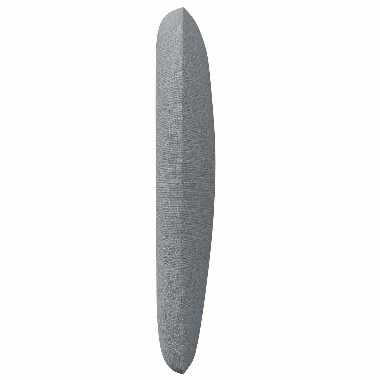 vidaXL Ucho Głowy Jasnoszary 40 x 23 x 6 cm tkanina