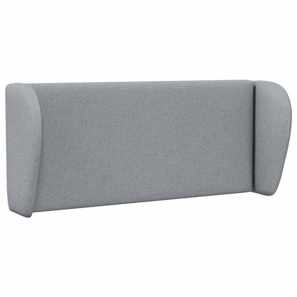 vidaXL Ucho Głowy Jasnoszary 40 x 23 x 6 cm tkanina