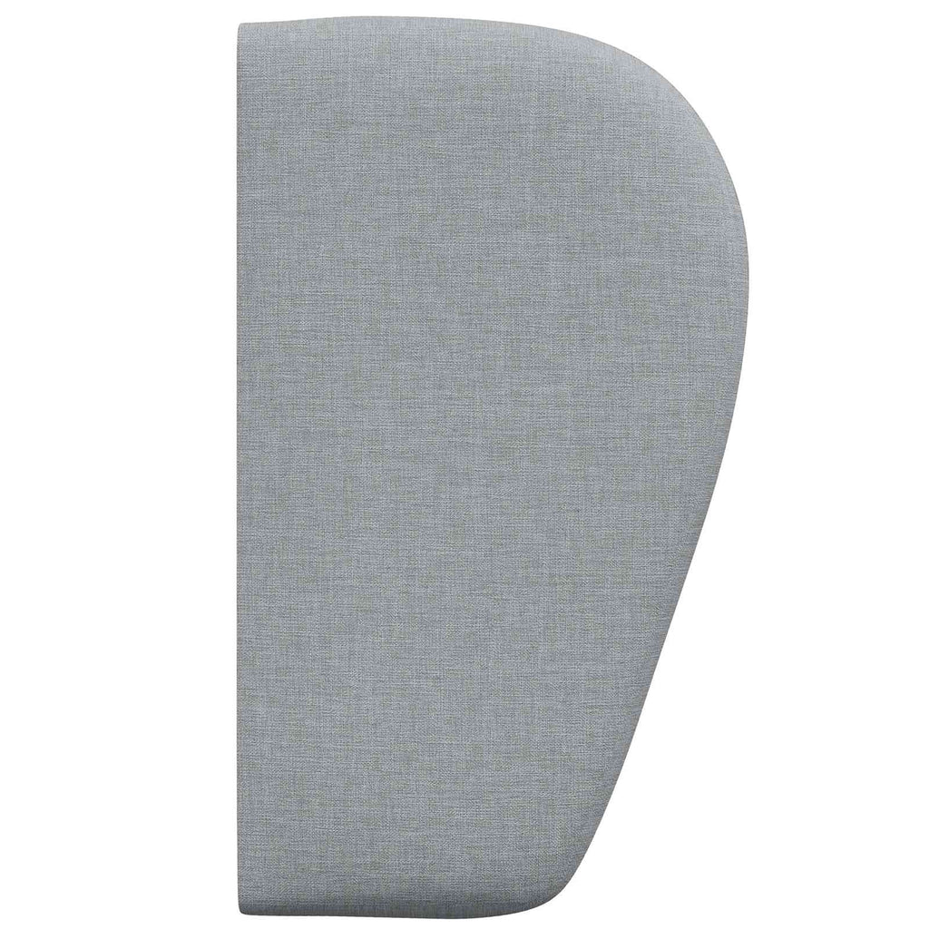 vidaXL Ucho Głowy Jasnoszary 40 x 23 x 6 cm tkanina