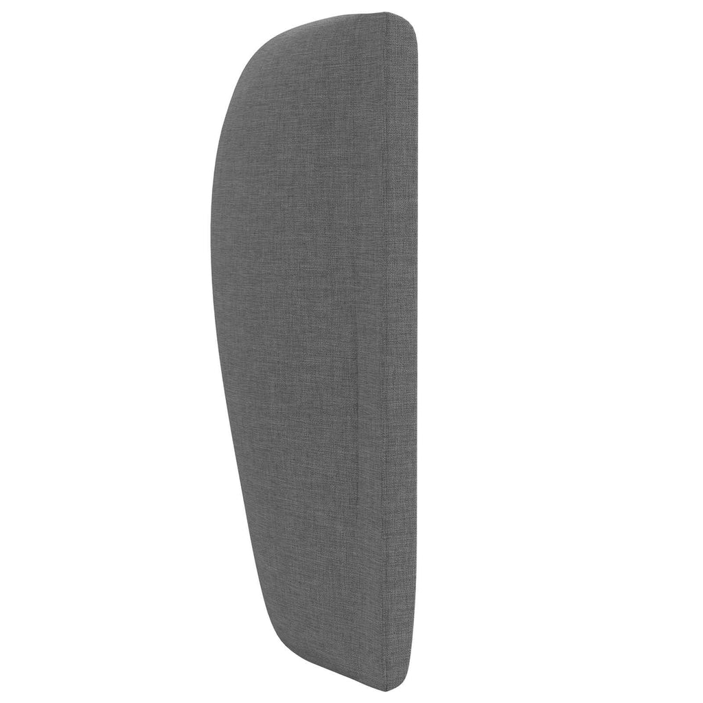 vidaXL Ucho Głowy Przygaszony Szary 40 x 23 x 6 cm tkanina