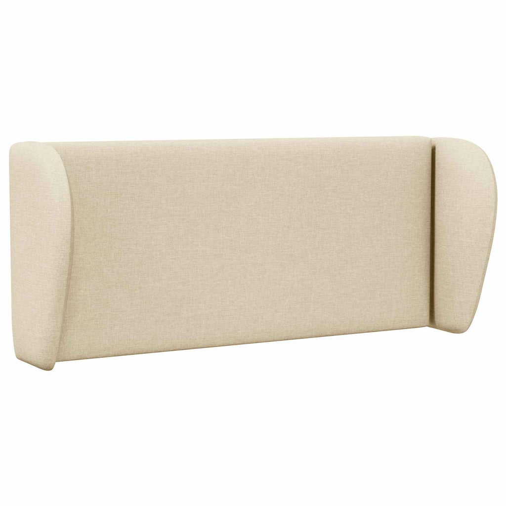 vidaXL Ucho Głowy Kremowy 40 x 23 x 6 cm tkanina