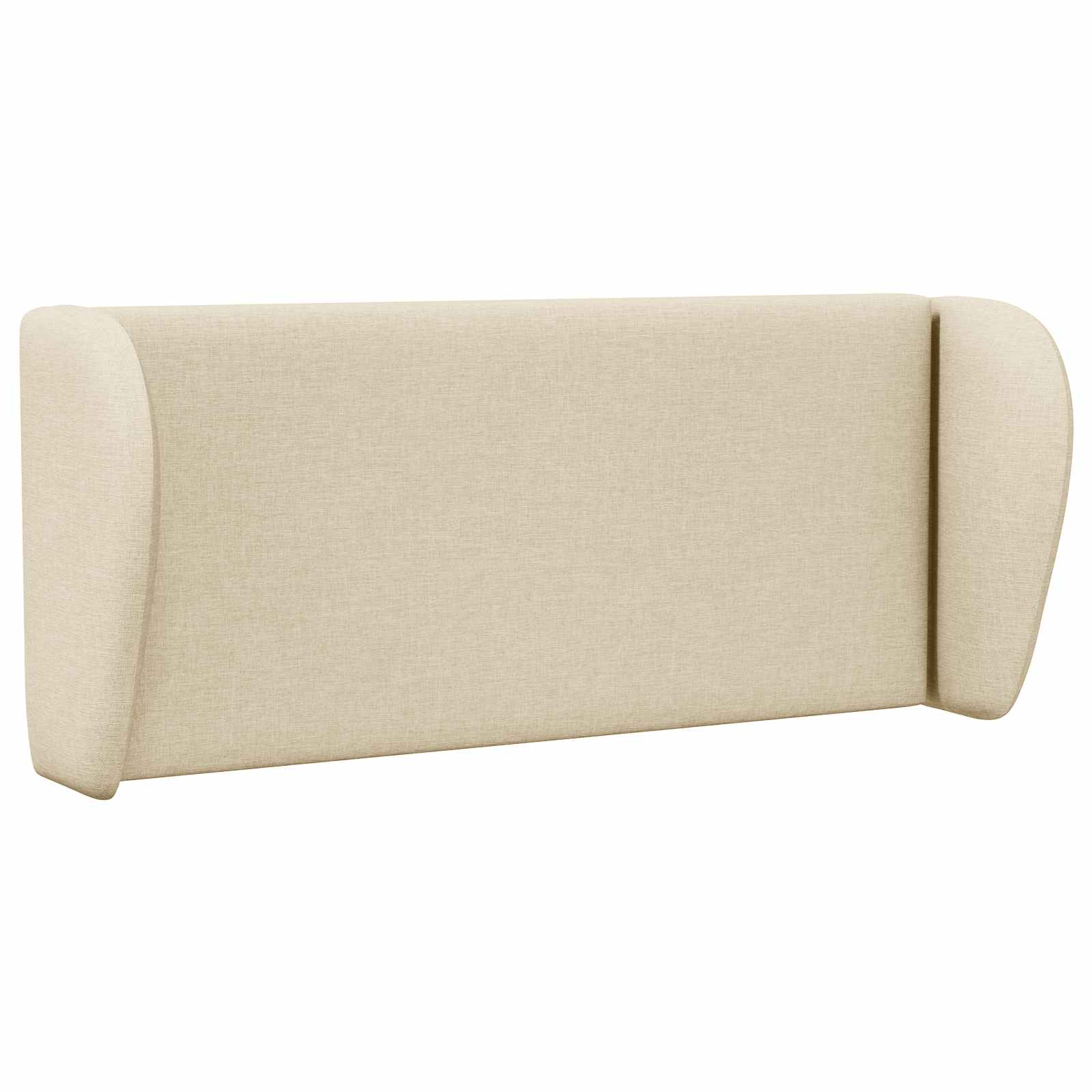 vidaXL Ucho Głowy Kremowy 40 x 23 x 6 cm tkanina
