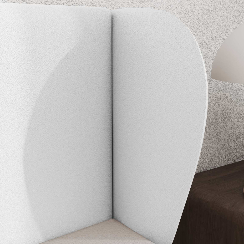 vidaXL Ucho Głowy Biały 40 x 23 x 6 cm PVC