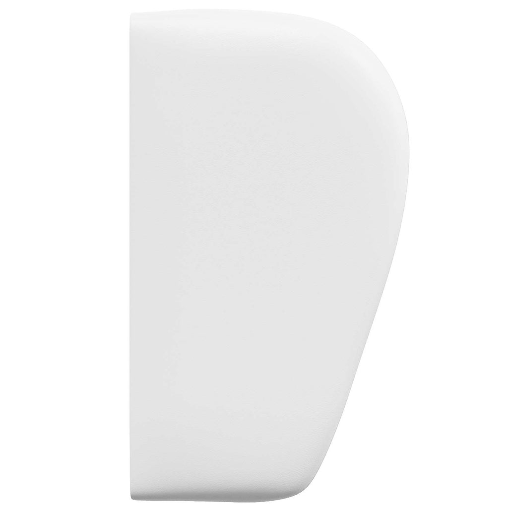 vidaXL Ucho Głowy Biały 40 x 23 x 6 cm PVC
