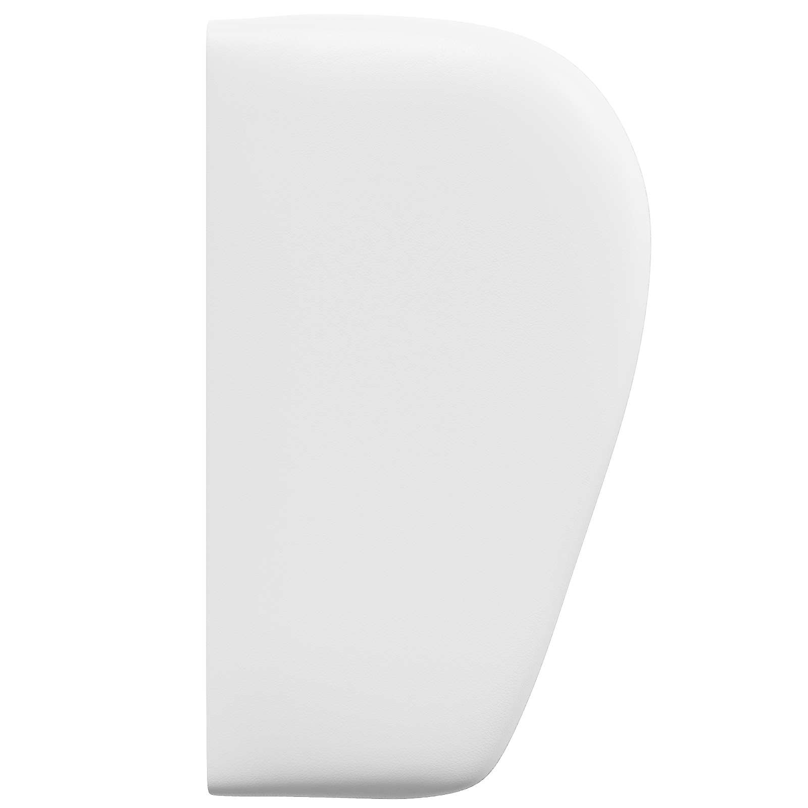 vidaXL Ucho Głowy Biały 40 x 23 x 6 cm PVC