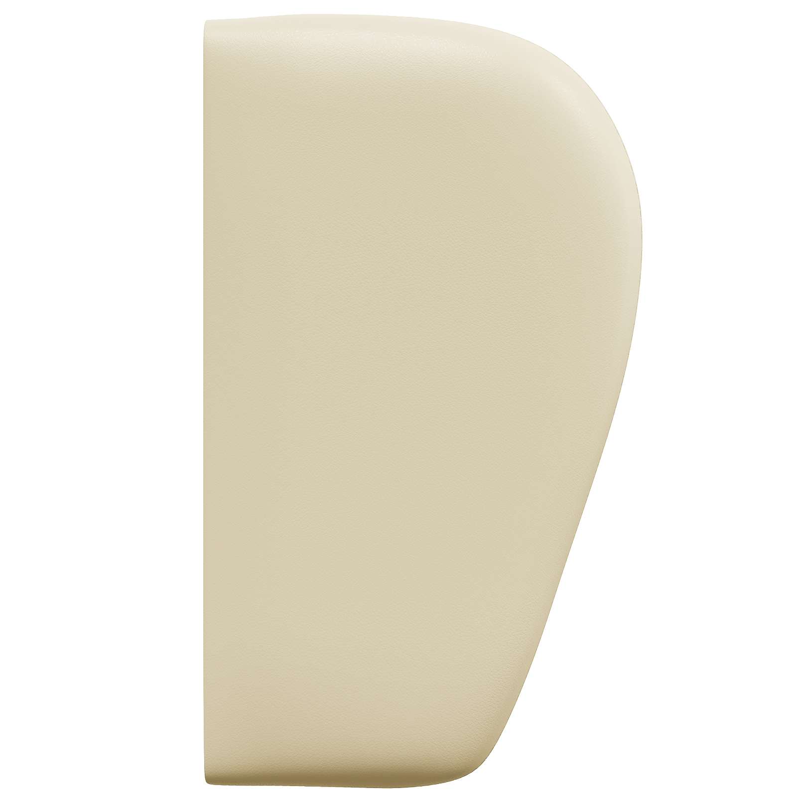 vidaXL Ucho Głowy Kremowy 40 x 23 x 6 cm PVC