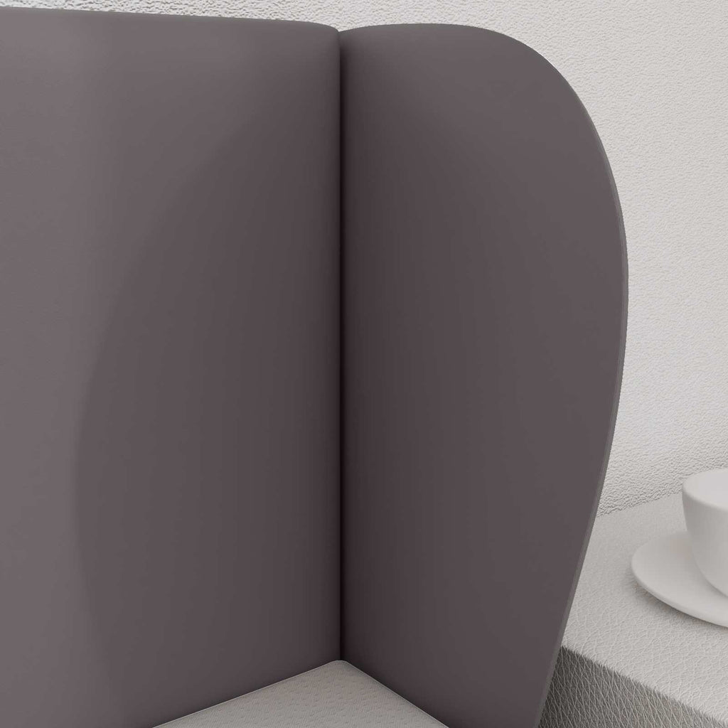 vidaXL Ucho Głowy Przygaszony Szary 40 x 23 x 6 cm PVC