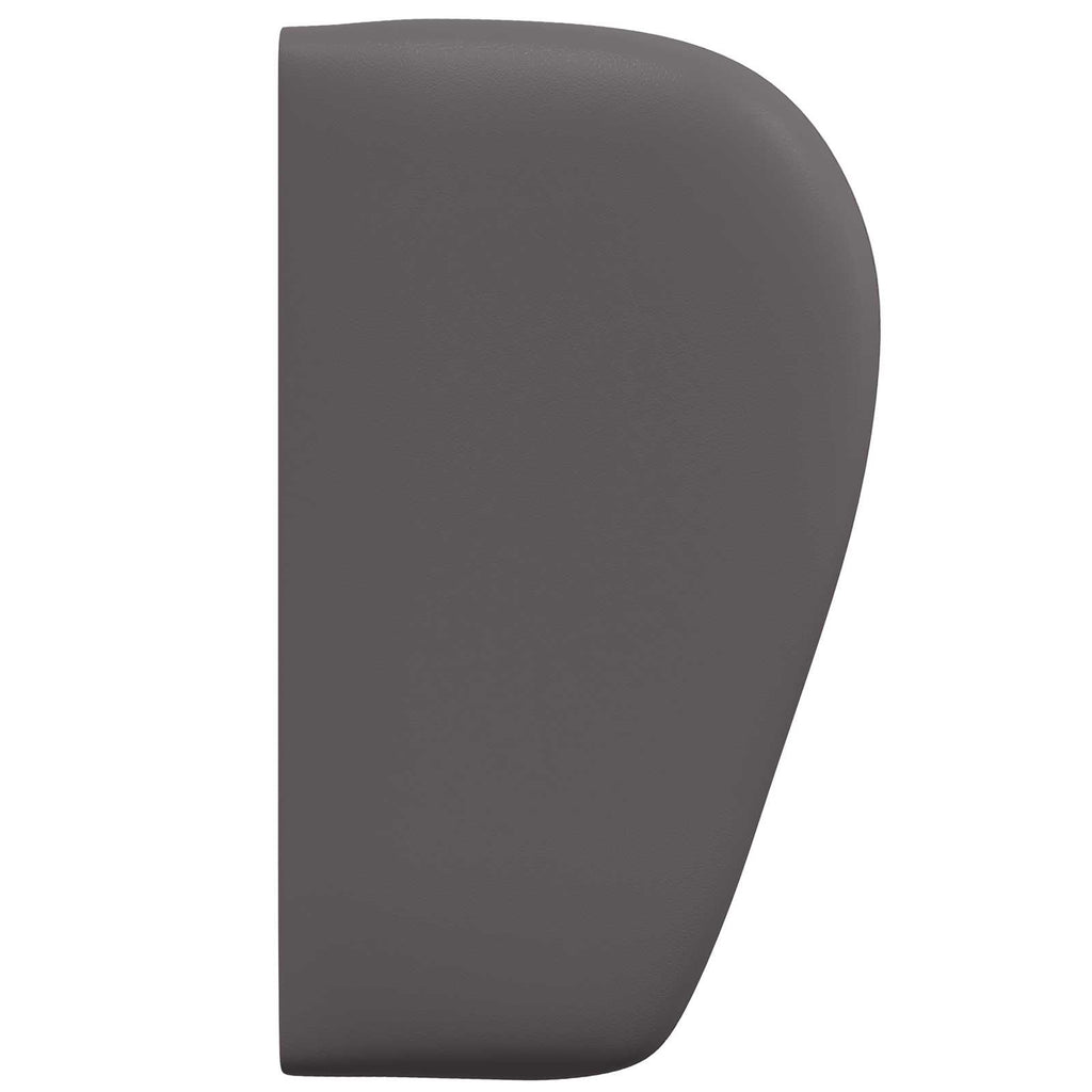 vidaXL Ucho Głowy Przygaszony Szary 40 x 23 x 6 cm PVC