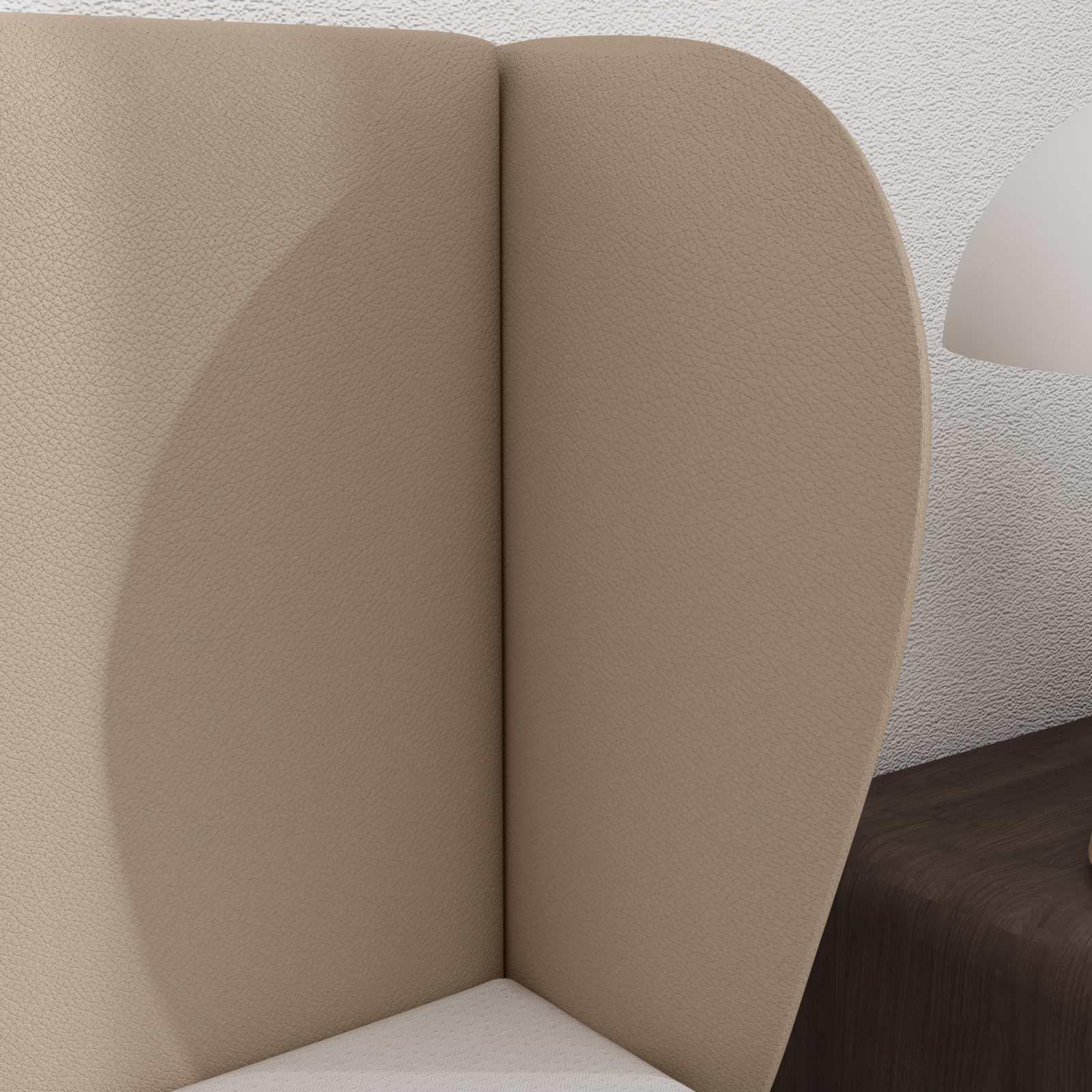 vidaXL Ucho Głowy Brązowy 40 x 23 x 6 cm PVC