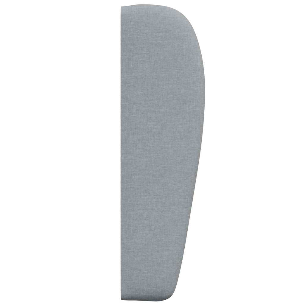 vidaXL Ucho Głowy Jasnoszary 80 x 23 x 6 cm tkanina