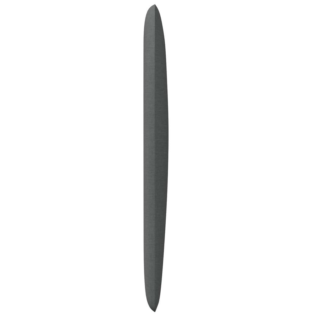 vidaXL Ucho Głowy Przygaszony Szary 80 x 23 x 6 cm tkanina