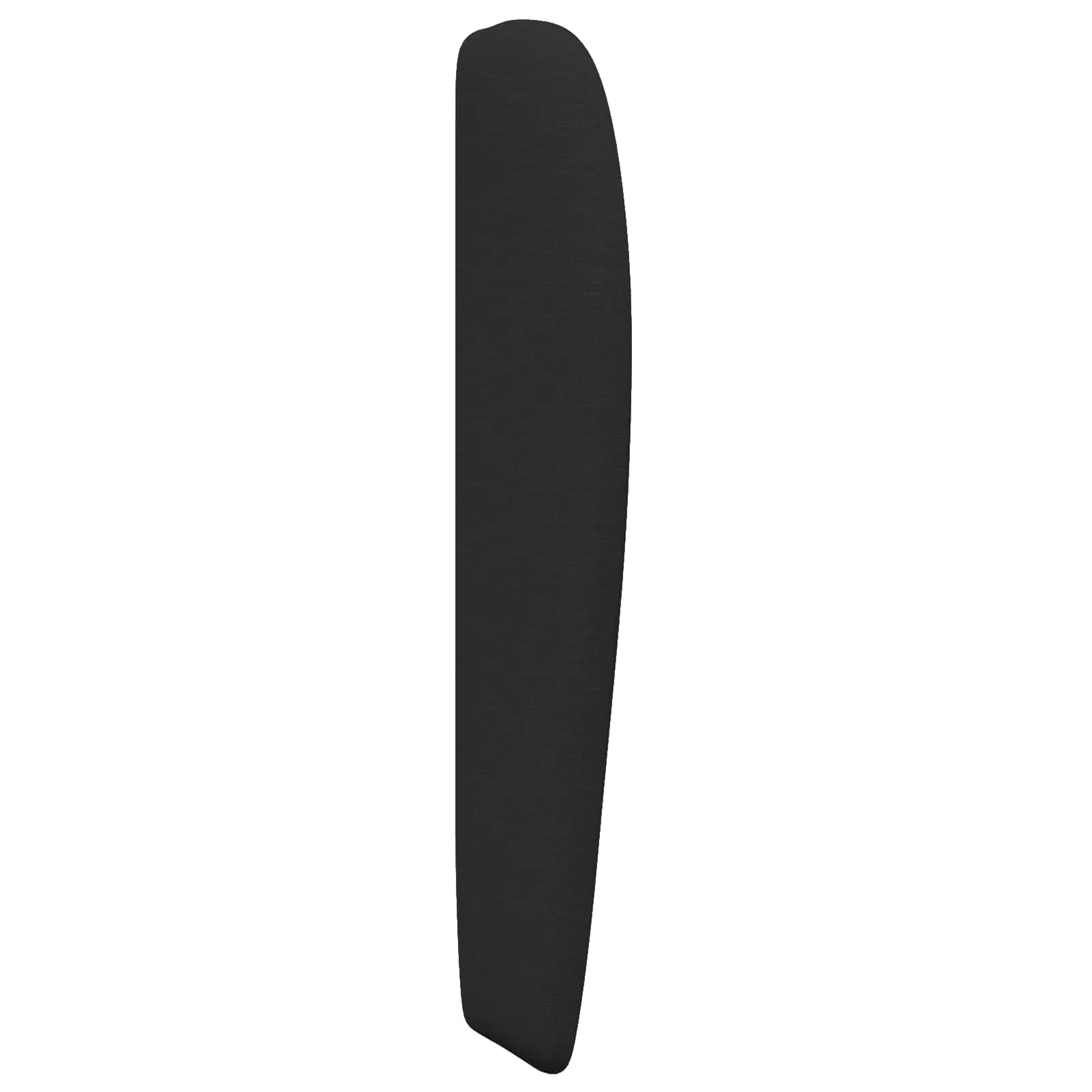 vidaXL Ucho Głowy Czarny 80 x 23 x 6 cm tkanina