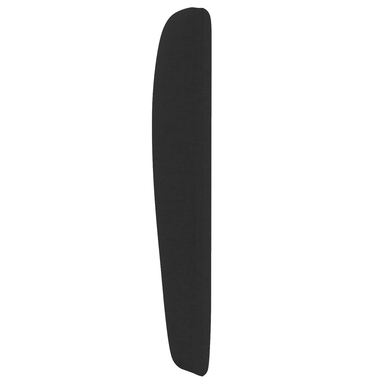 vidaXL Ucho Głowy Czarny 80 x 23 x 6 cm tkanina