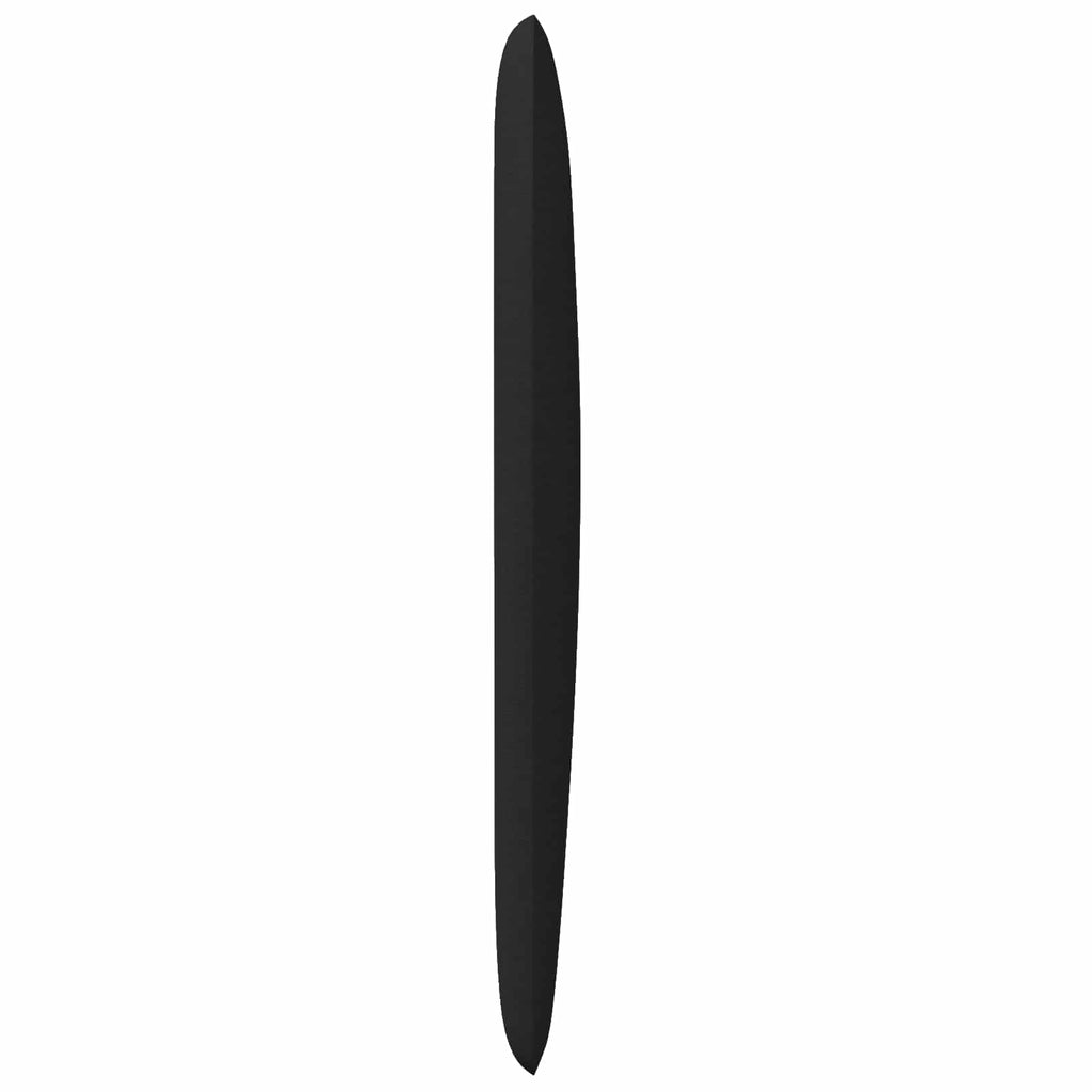 vidaXL Ucho Głowy Czarny 80 x 23 x 6 cm tkanina