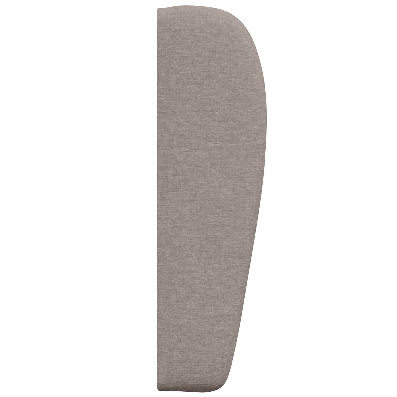 vidaXL Ucho Głowy Beżowy 80 x 23 x 6 cm tkanina