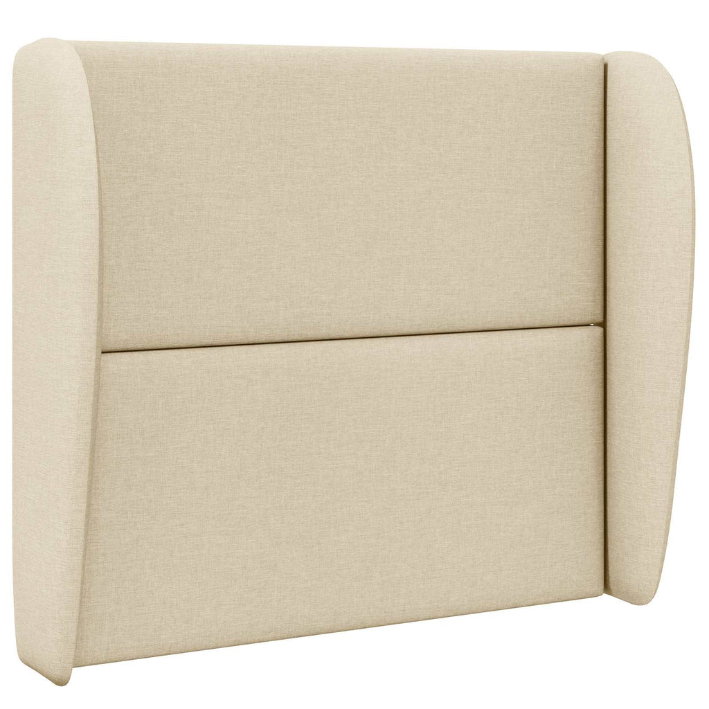 vidaXL Ucho Głowy Kremowy 80 x 23 x 6 cm tkanina