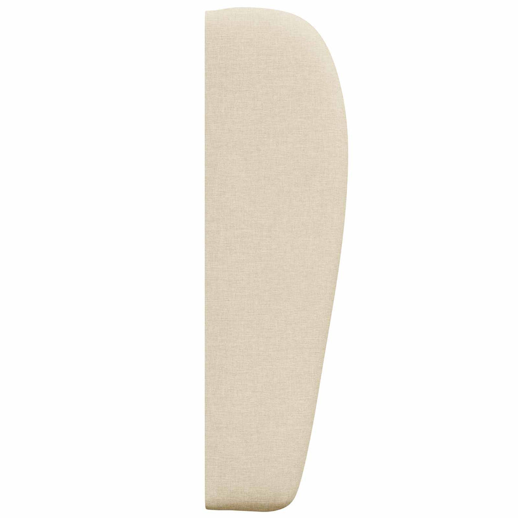 vidaXL Ucho Głowy Kremowy 80 x 23 x 6 cm tkanina