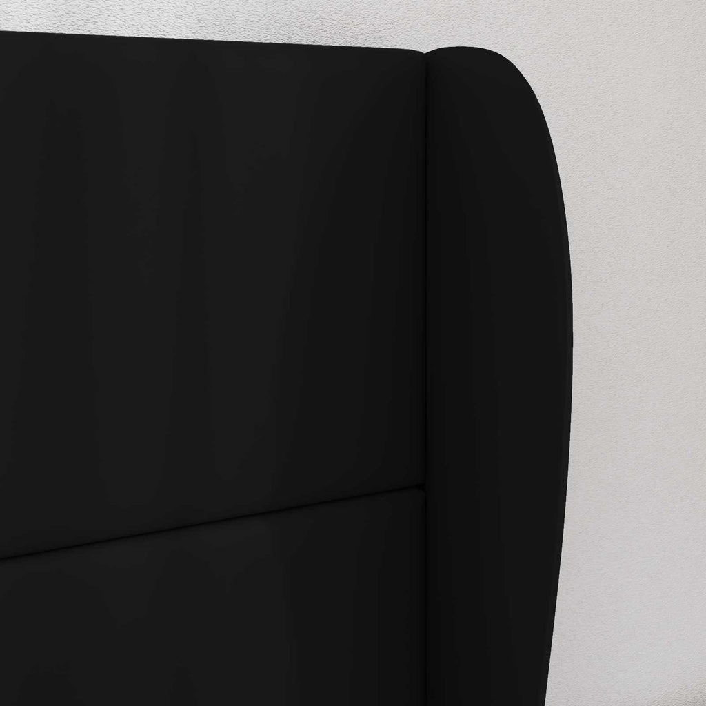 vidaXL Ucho Głowy Czarny 80 x 23 x 6 cm PVC