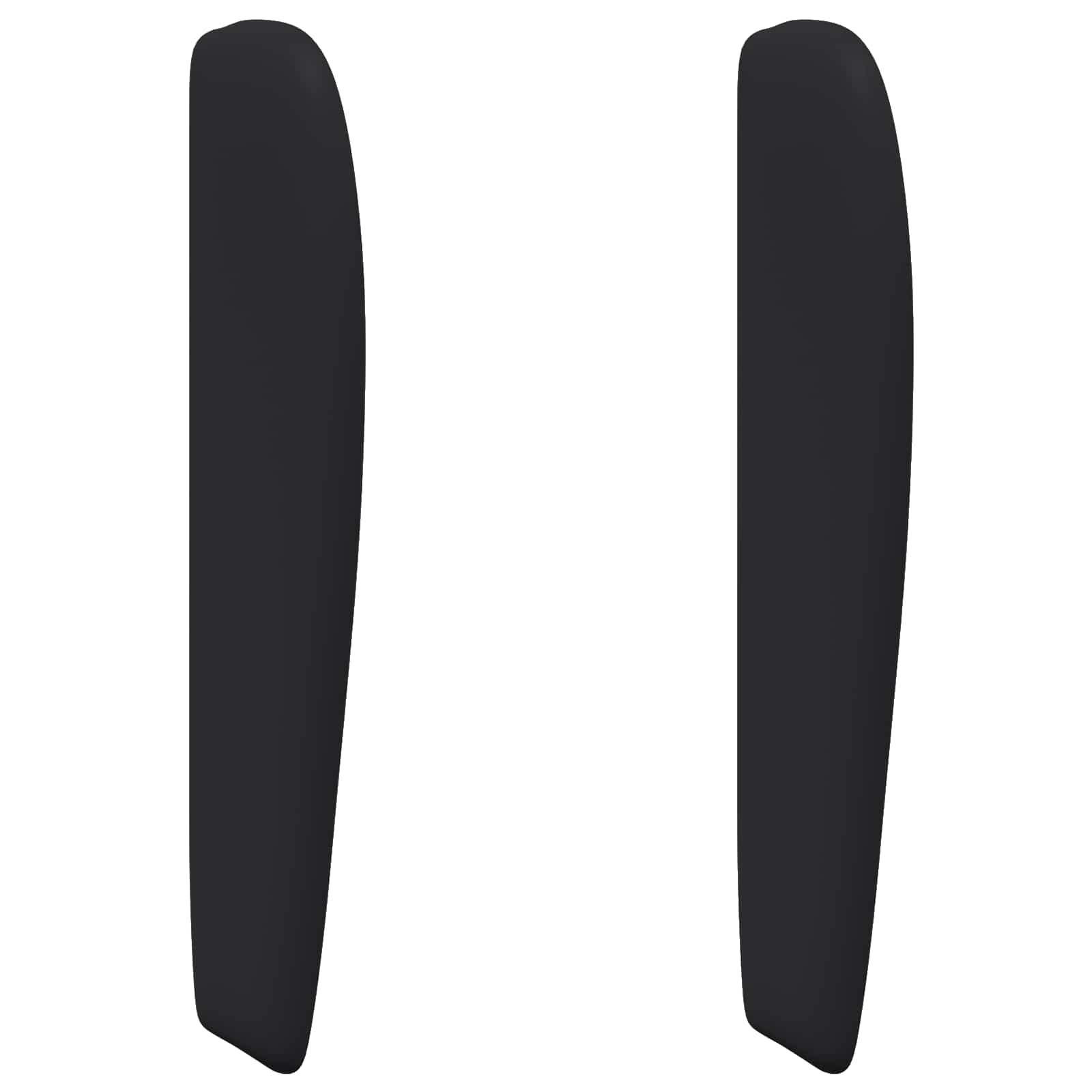 vidaXL Ucho Głowy Czarny 80 x 23 x 6 cm PVC
