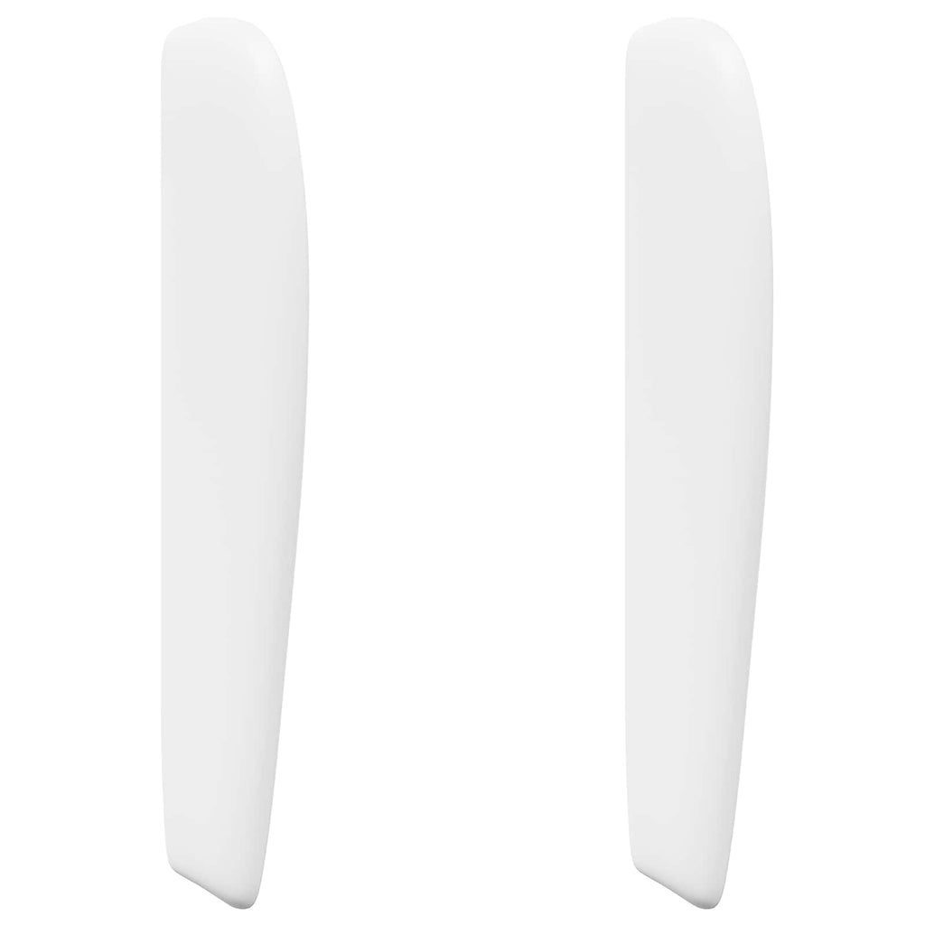 vidaXL Ucho Głowy Biały 80 x 23 x 6 cm PVC
