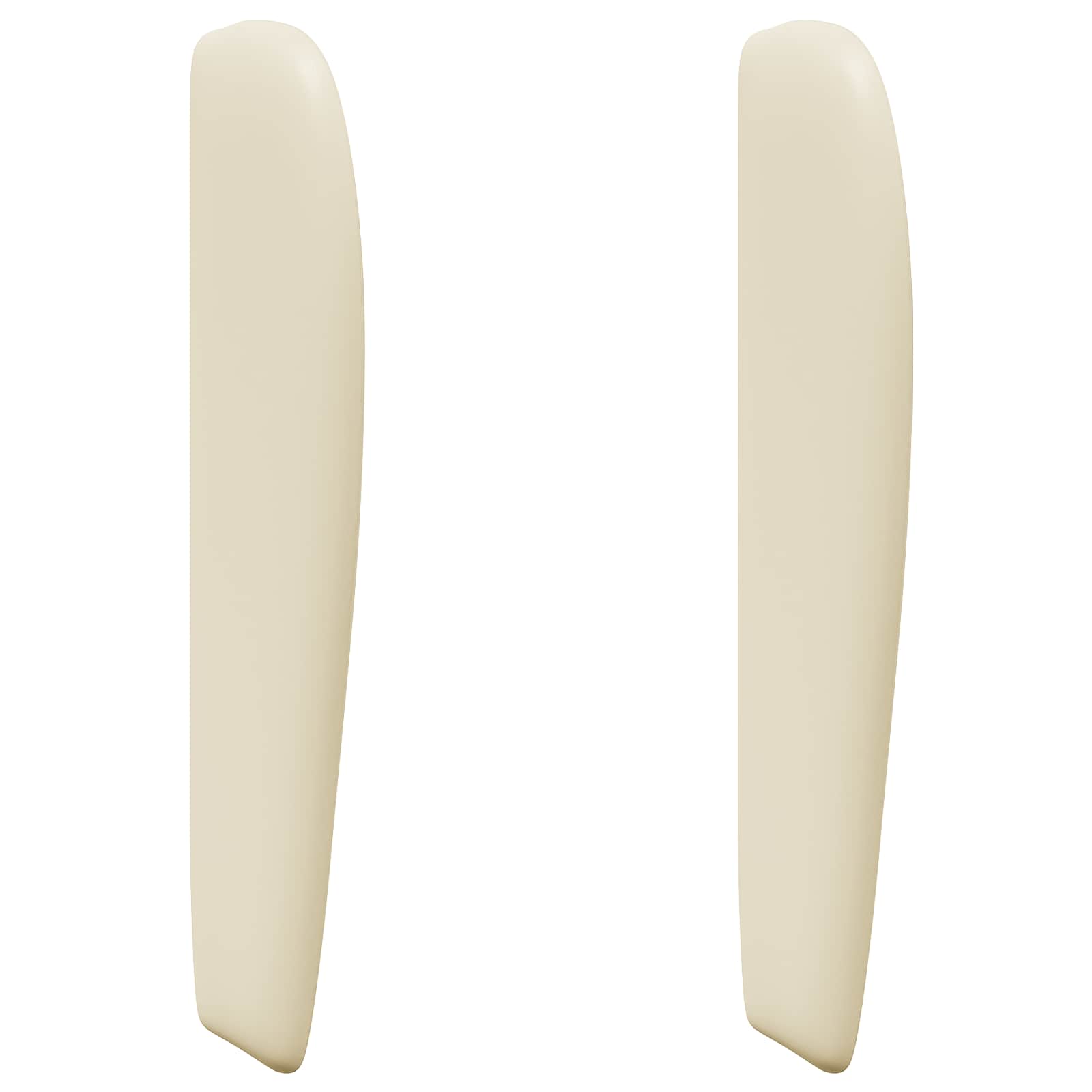 vidaXL Ucho Głowy Kremowy 80 x 23 x 6 cm PVC