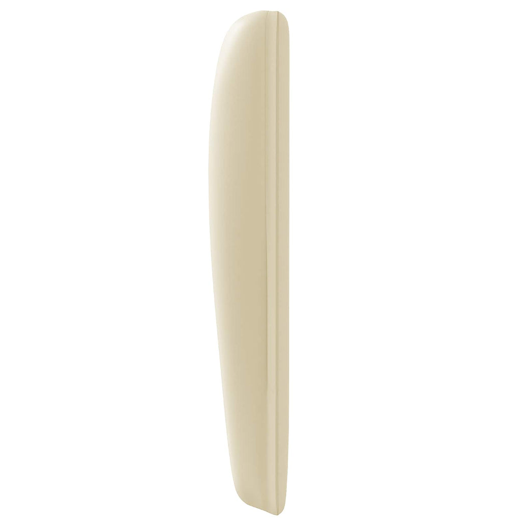 vidaXL Ucho Głowy Kremowy 80 x 23 x 6 cm PVC