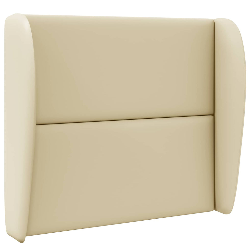 vidaXL Ucho Głowy Kremowy 80 x 23 x 6 cm PVC