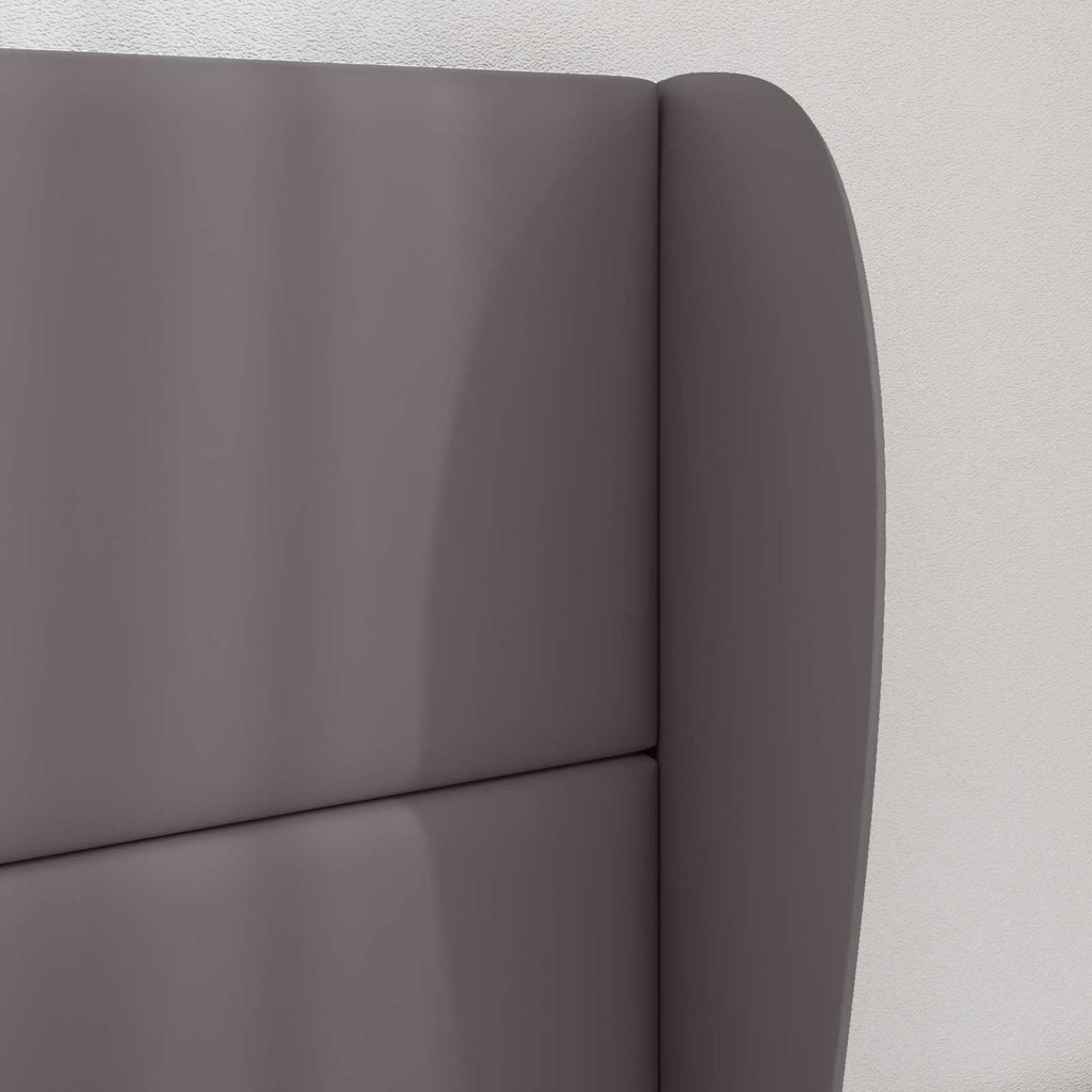 vidaXL Ucho Głowy Przygaszony Szary 80 x 23 x 6 cm PVC