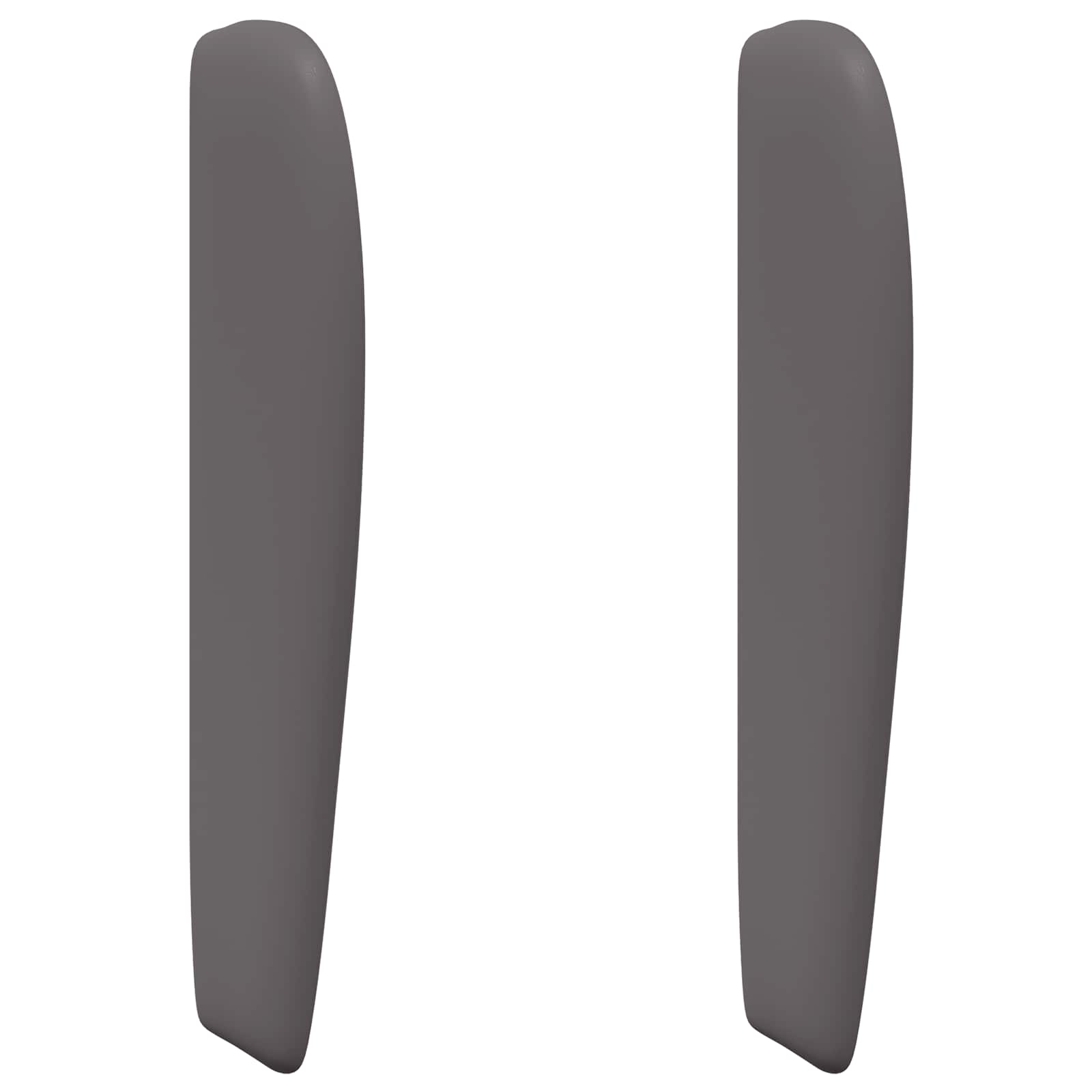 vidaXL Ucho Głowy Przygaszony Szary 80 x 23 x 6 cm PVC