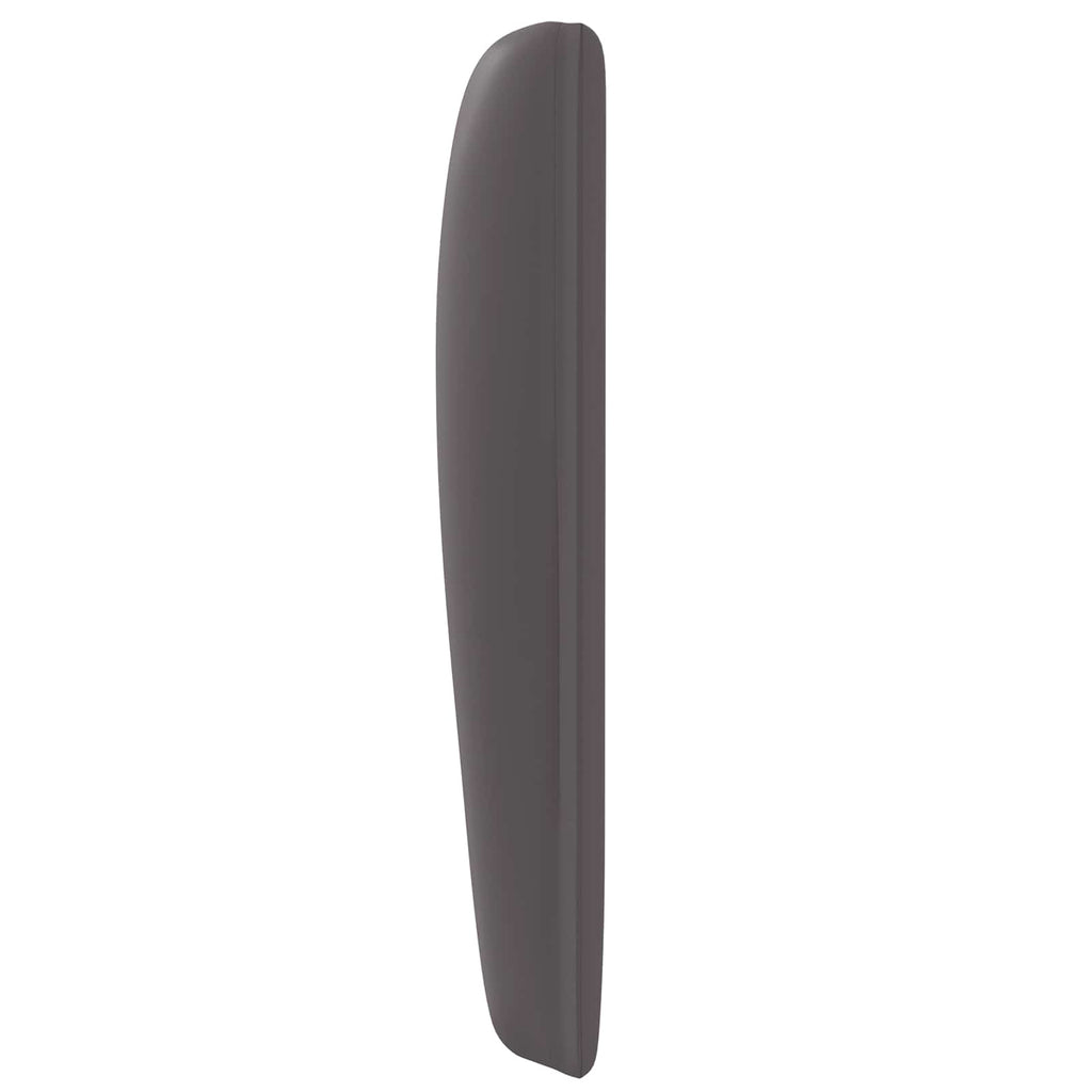vidaXL Ucho Głowy Przygaszony Szary 80 x 23 x 6 cm PVC