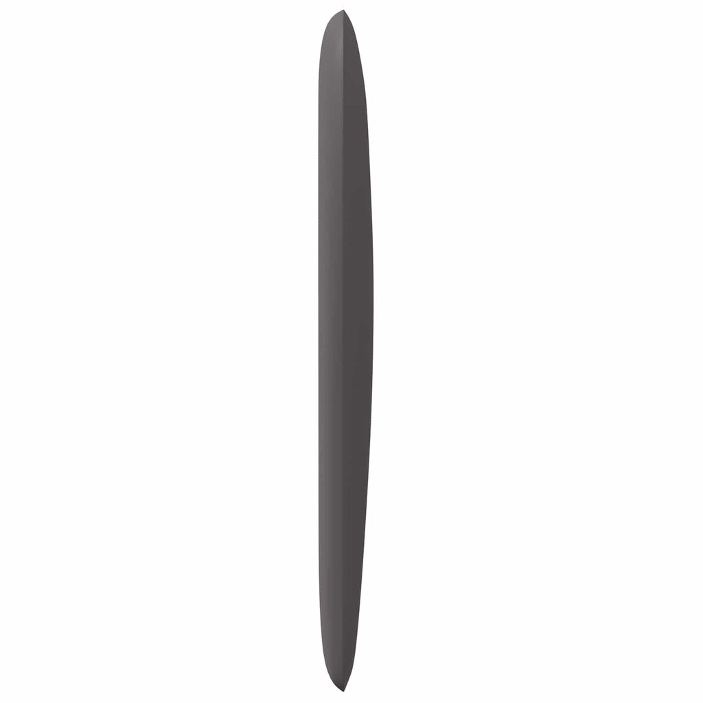 vidaXL Ucho Głowy Przygaszony Szary 80 x 23 x 6 cm PVC