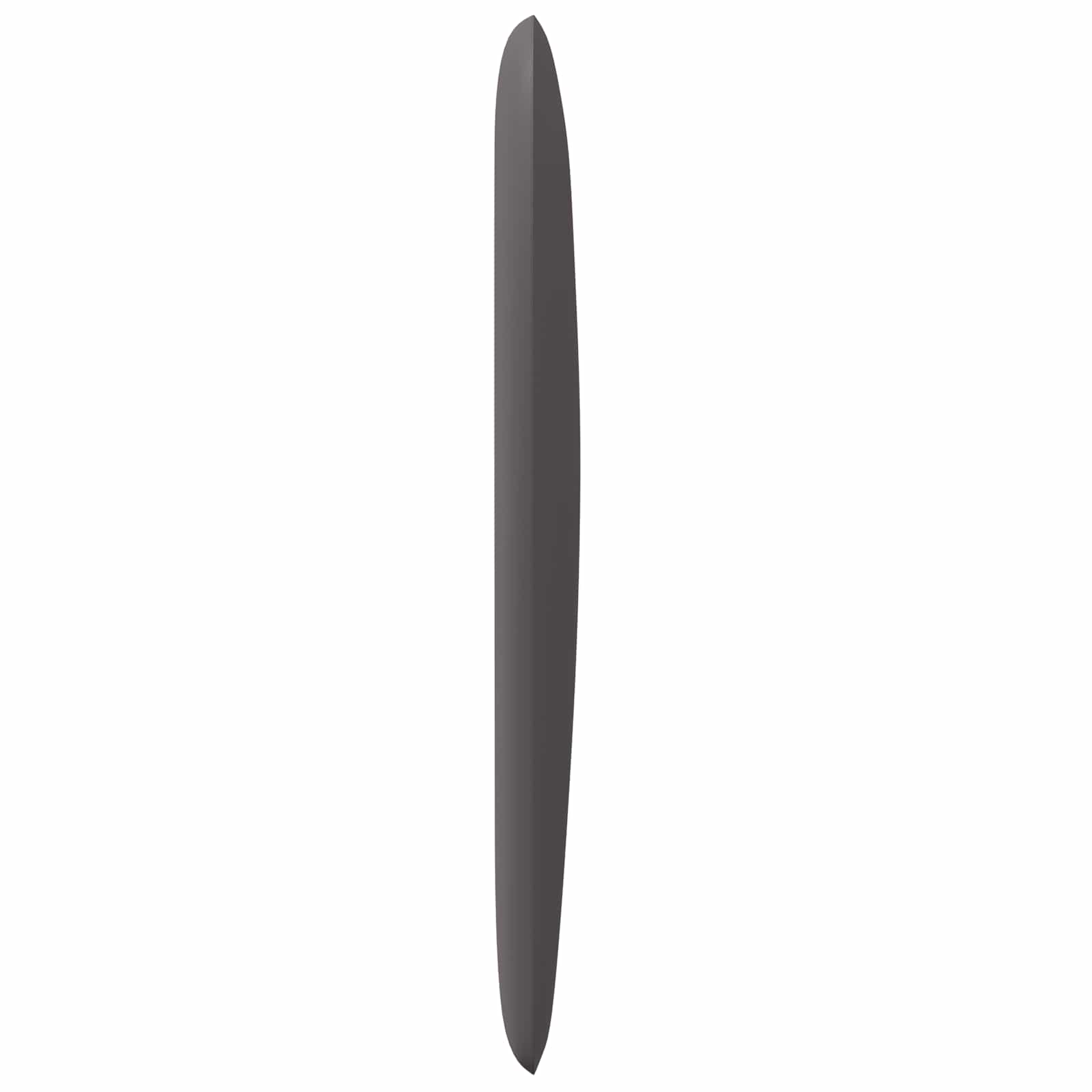 vidaXL Ucho Głowy Przygaszony Szary 80 x 23 x 6 cm PVC