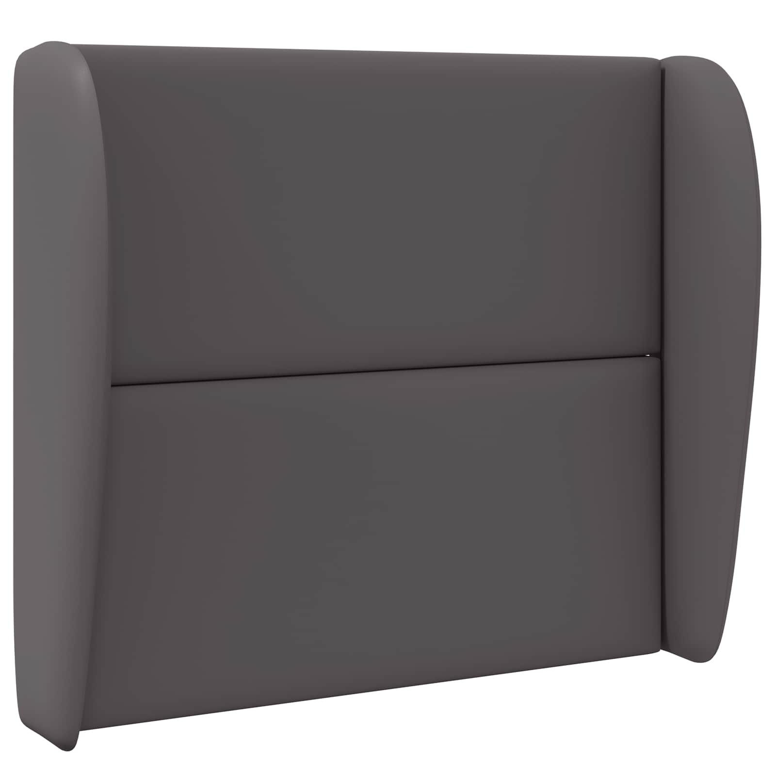 vidaXL Ucho Głowy Przygaszony Szary 80 x 23 x 6 cm PVC