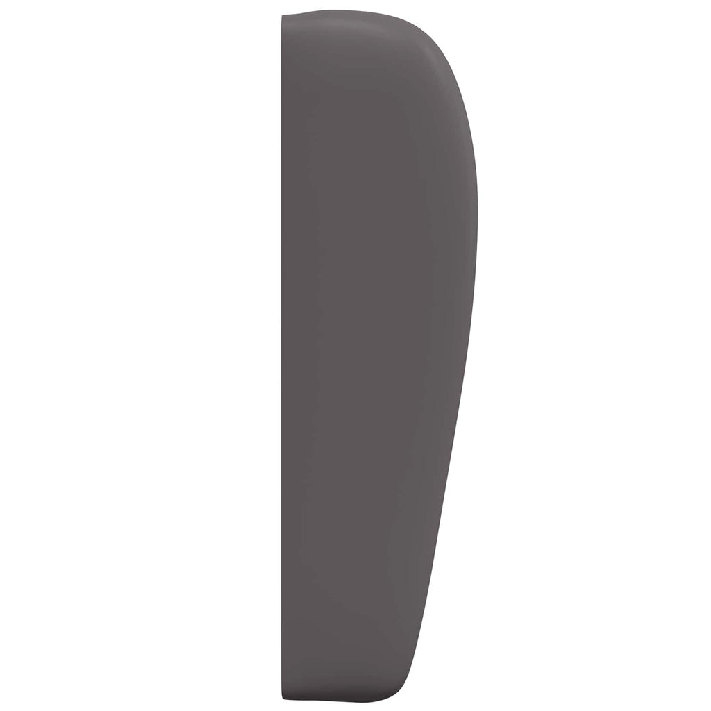 vidaXL Ucho Głowy Przygaszony Szary 80 x 23 x 6 cm PVC