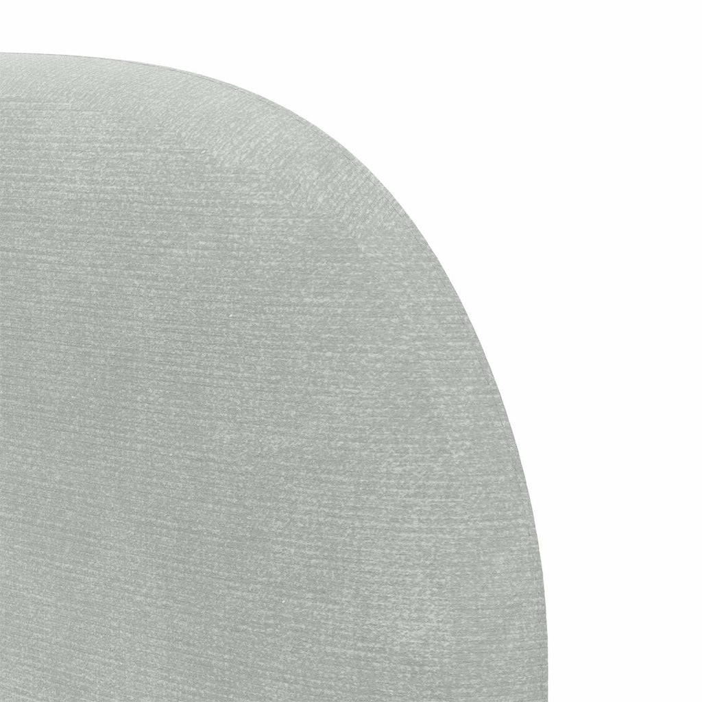 vidaXL Ucho Głowy Jasnoszary 80 x 23 x 6 cm Aksamit