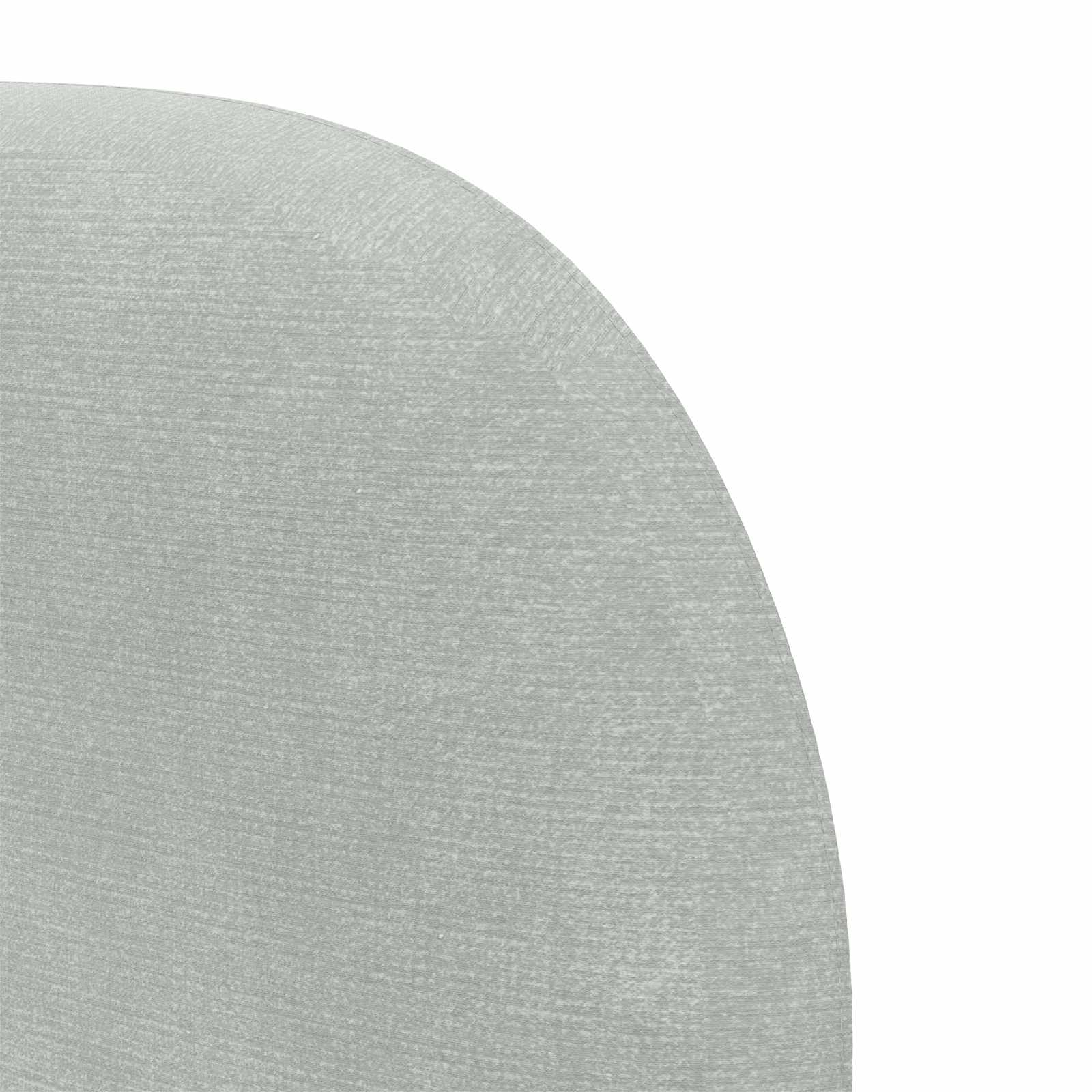 vidaXL Ucho Głowy Jasnoszary 80 x 23 x 6 cm Aksamit