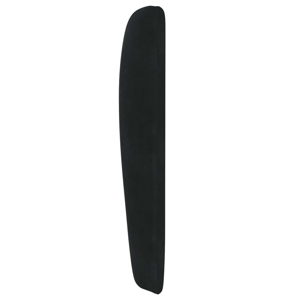 vidaXL Ucho Głowy Czarny 80 x 23 x 6 cm Aksamit