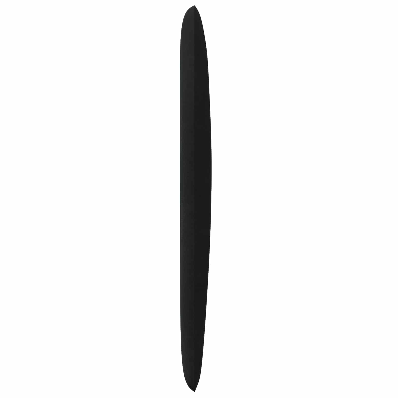 vidaXL Ucho Głowy Czarny 80 x 23 x 6 cm Aksamit