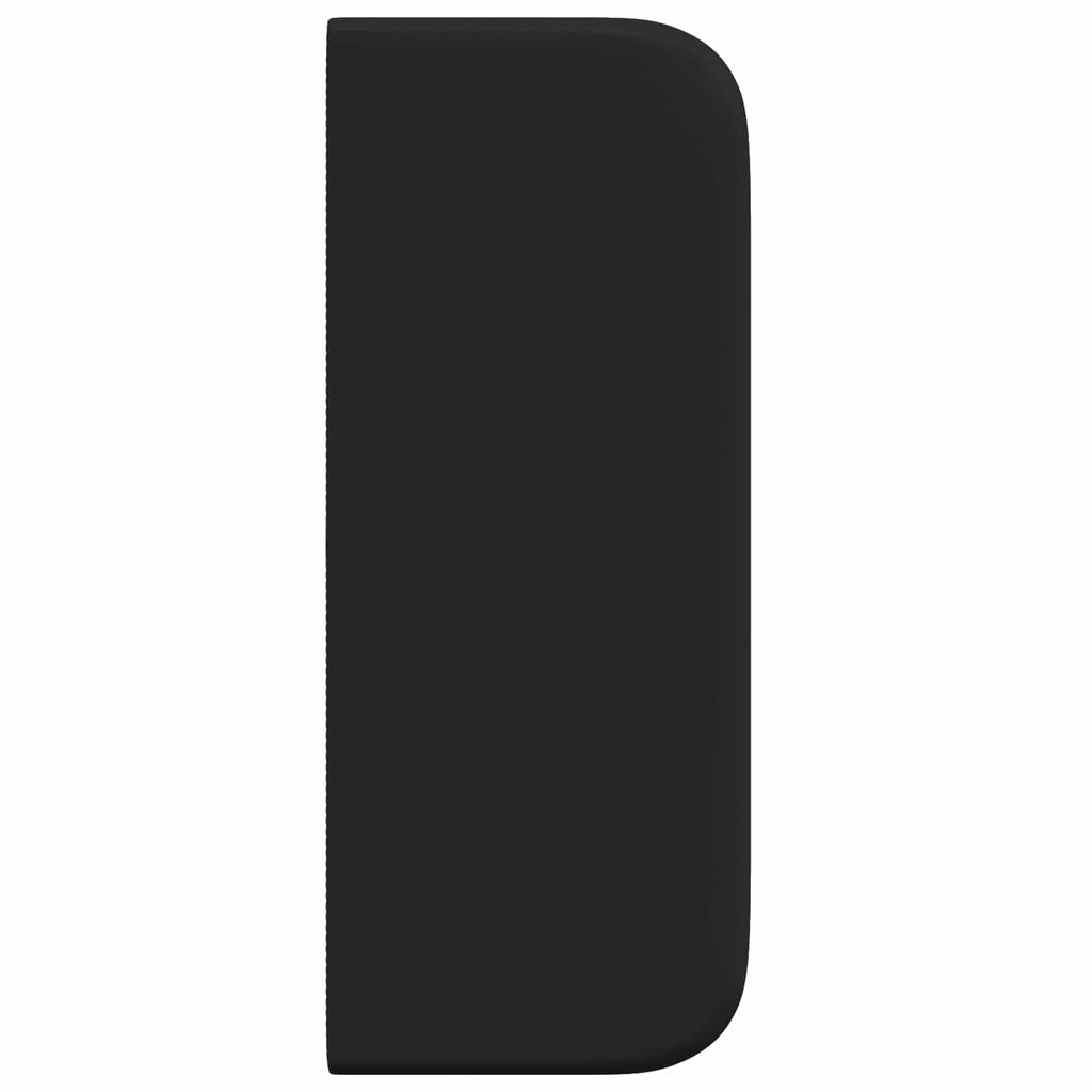 vidaXL Ucho Głowy Czarny 40,5 x 40,5 x 4 cm PVC