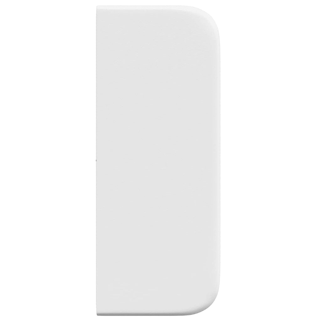 vidaXL Ucho Głowy Biały 40,5 x 40,5 x 4 cm PVC