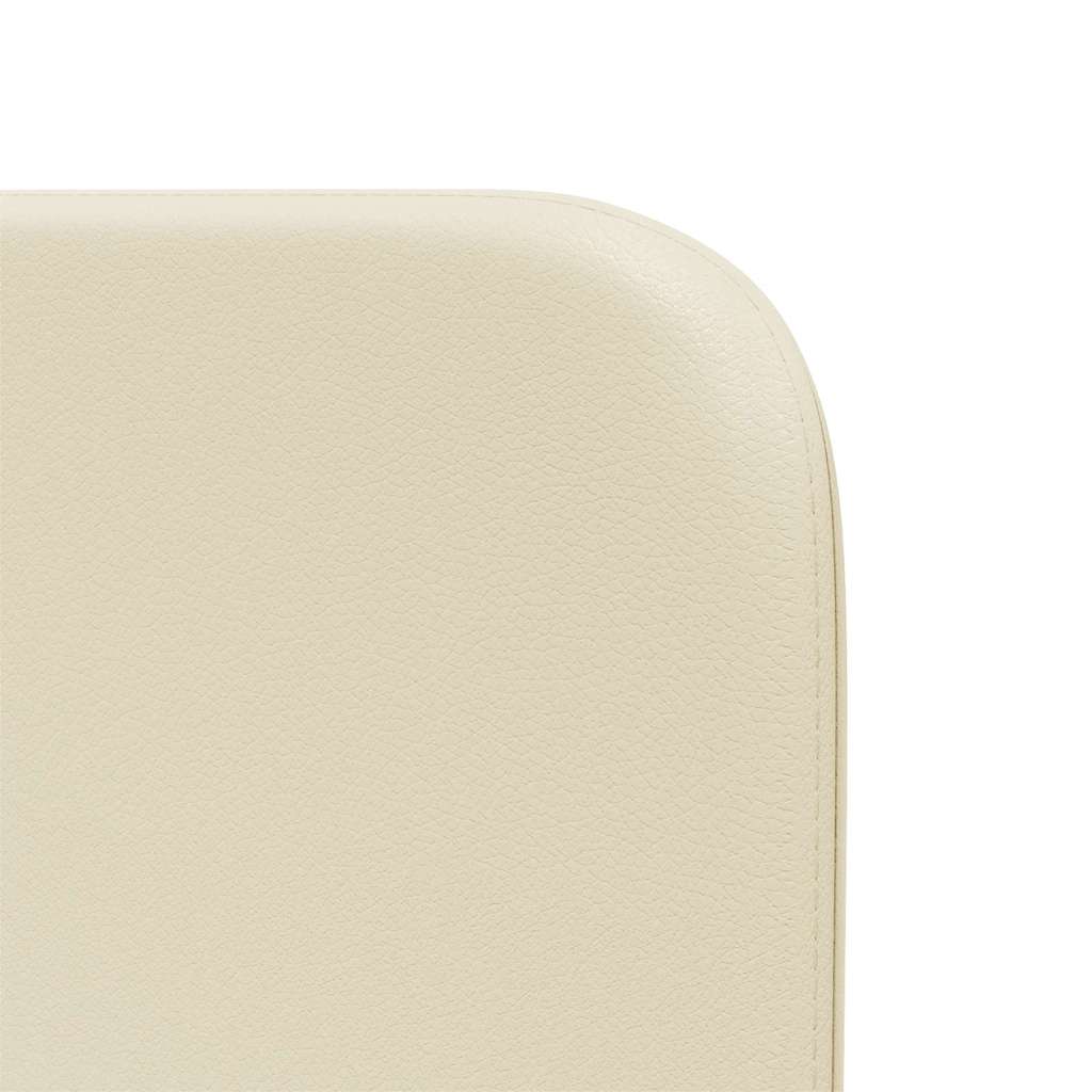 vidaXL Ucho Głowy Kremowy 40,5 x 40,5 x 4 cm PVC